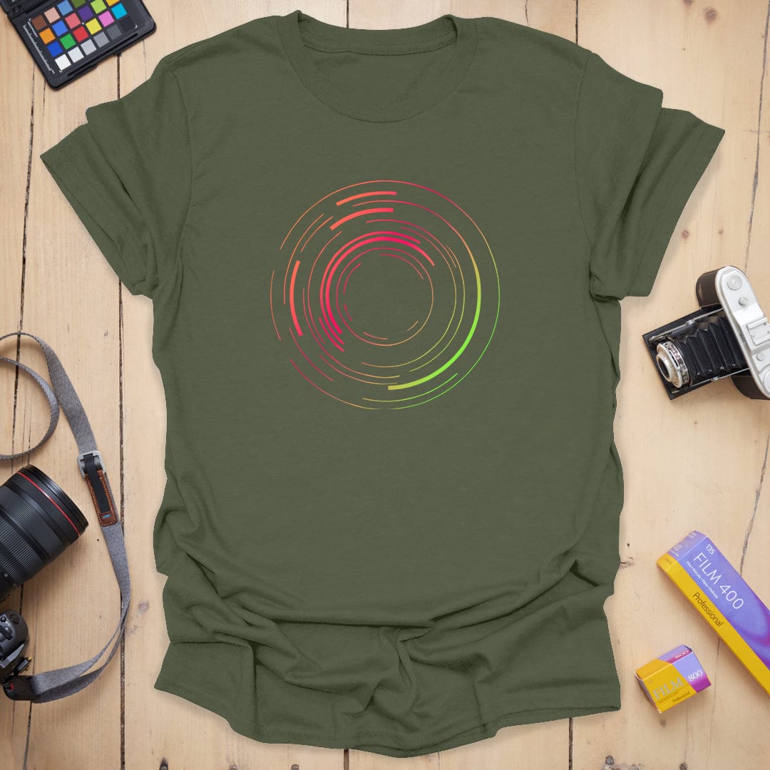 Lens Abstract Color T-Shirt